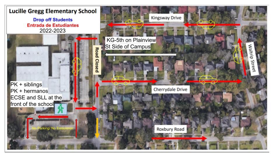  Student Arrival Map